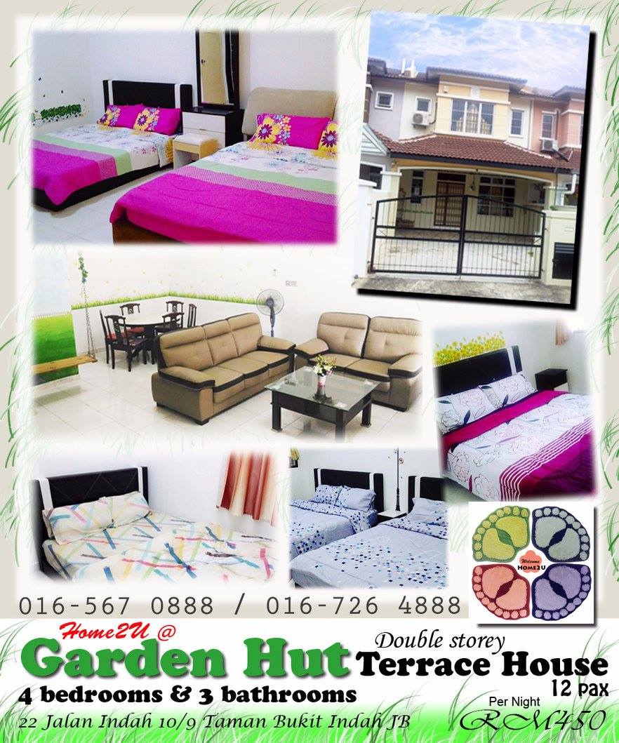 Garden Hut 12pax (RM450)