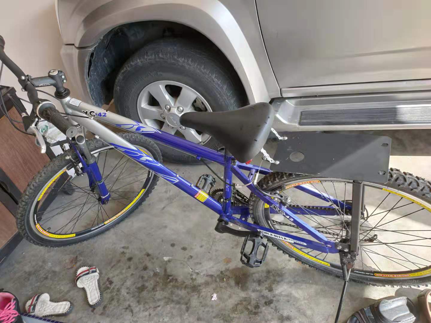 DIY 自行车后座