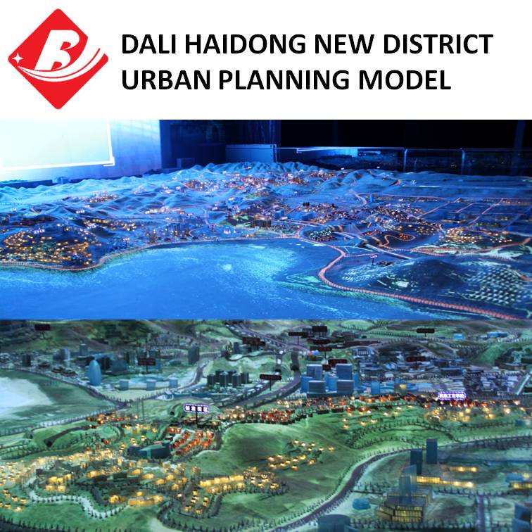 Dali Haidong New District Urban Planning Model