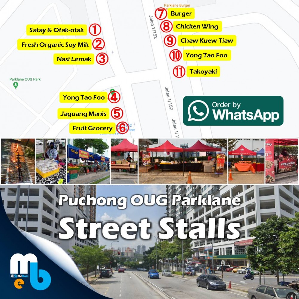 Puchong OUG Parklane Street Stalls RM1 - 15