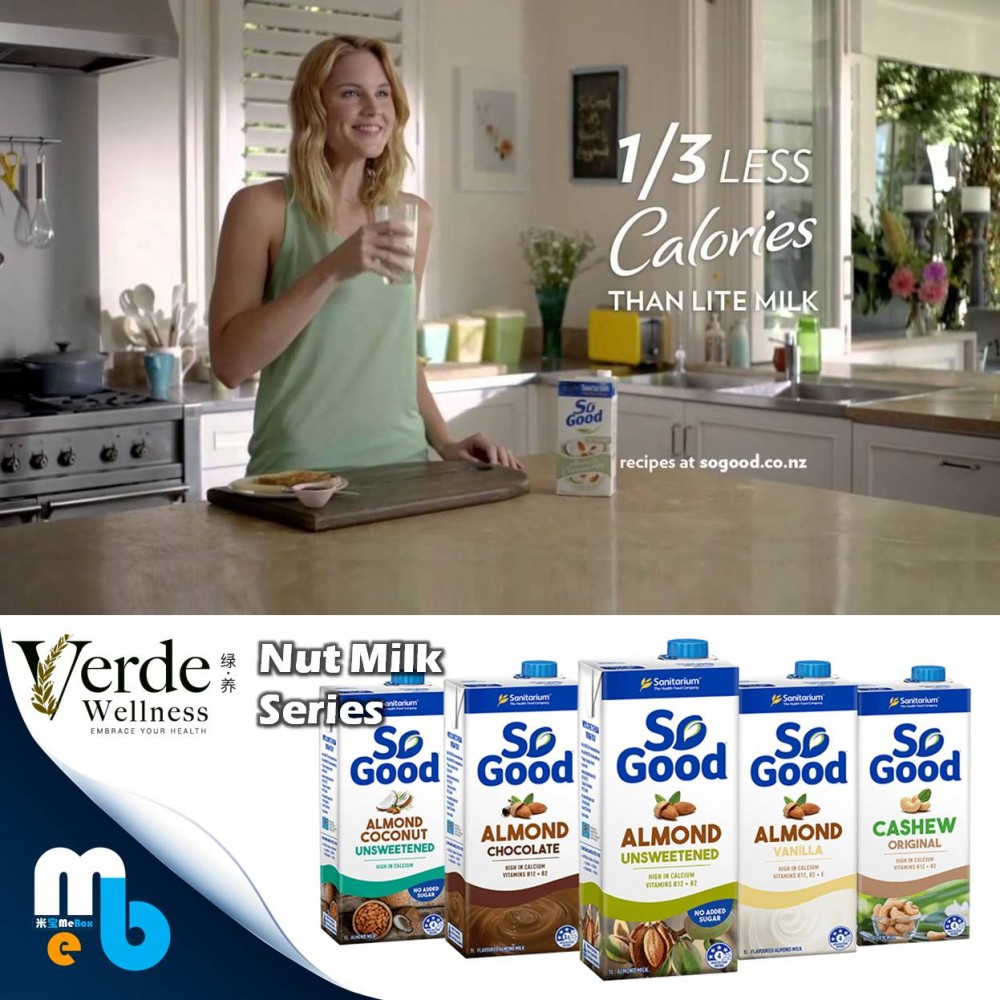 So Good&trade; Nut Milks RM9.90 - 12.90