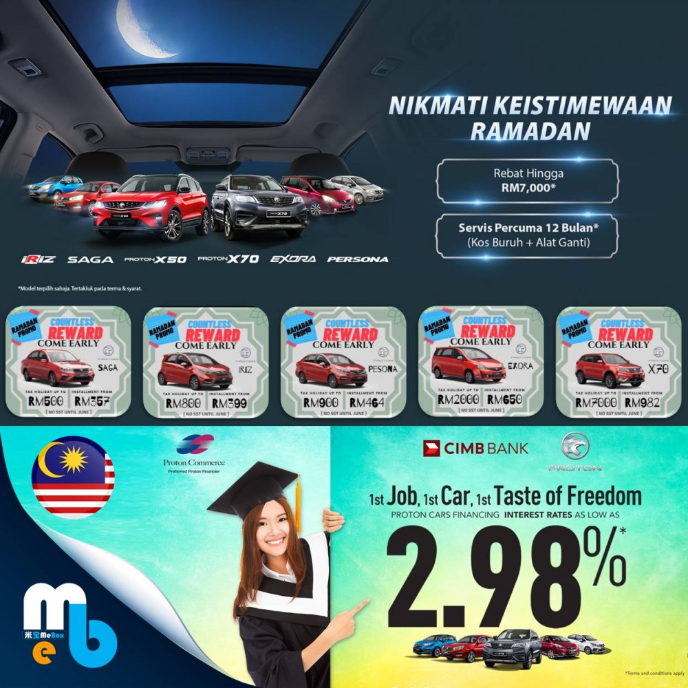Malaysia Proton Saga New Car Promotion
