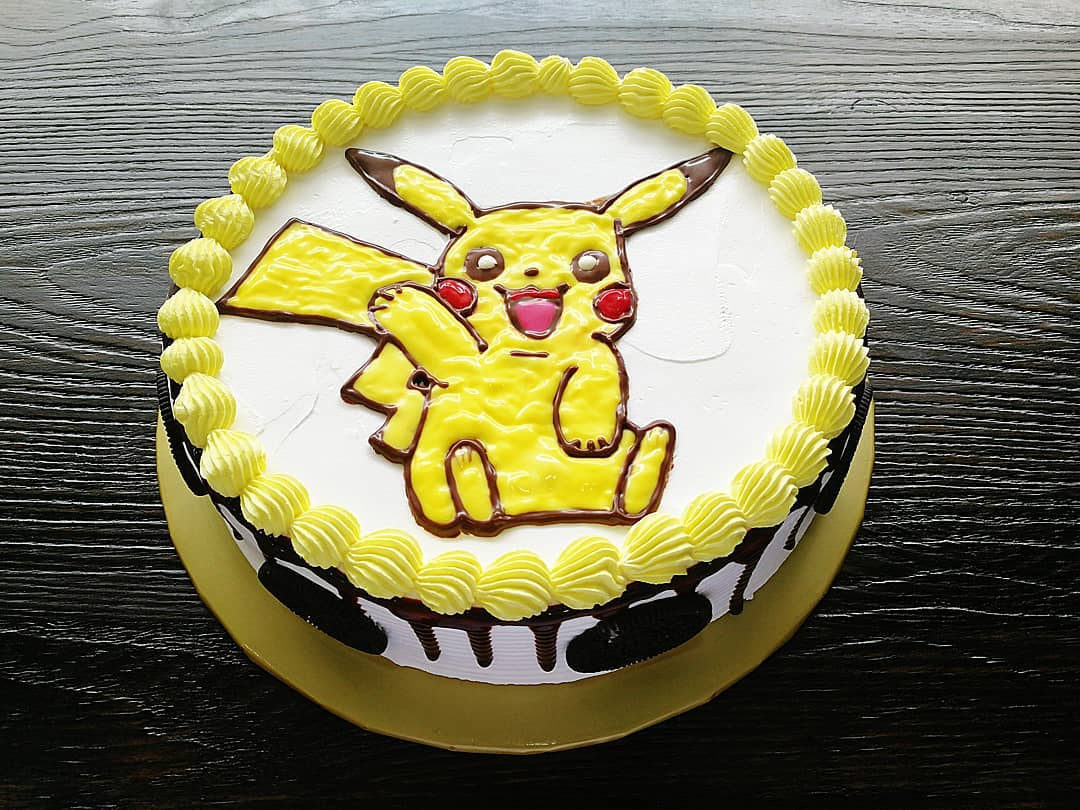 PIKACHU @ OREO CHEESE CAKE